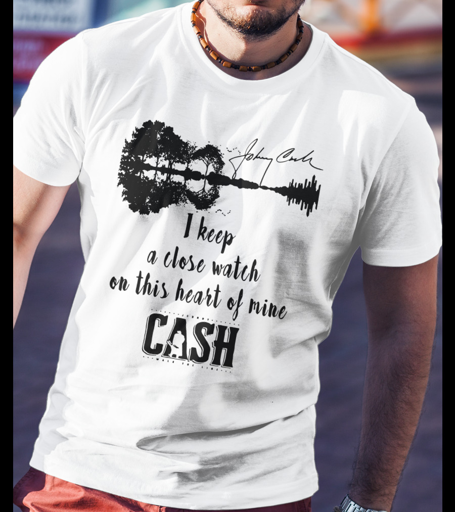 Johnny Cash I Keep A Close Watch On This Heart Of Mine T-Shirt