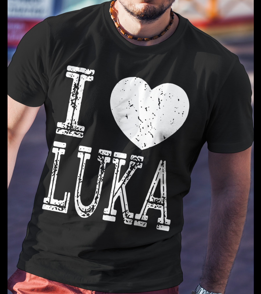I Love Luka Basketball NFL T-Shirt