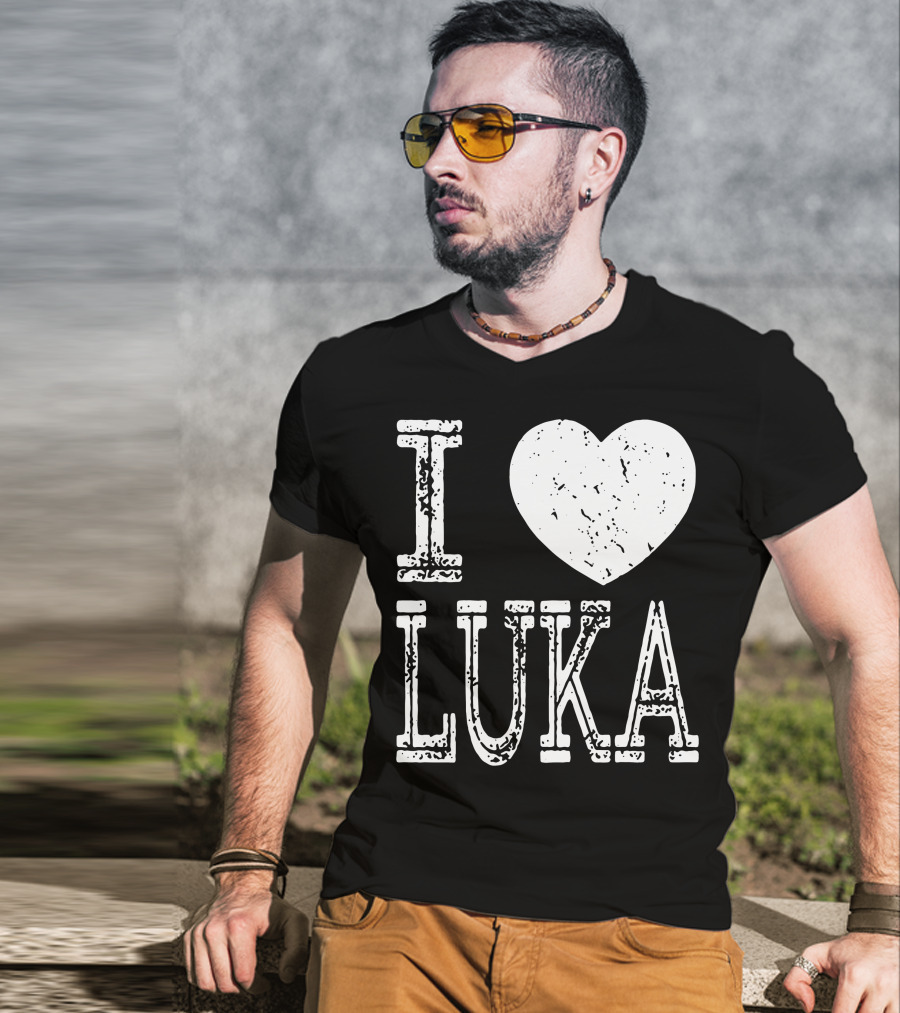 I Love Luka Basketball NFL T-Shirt