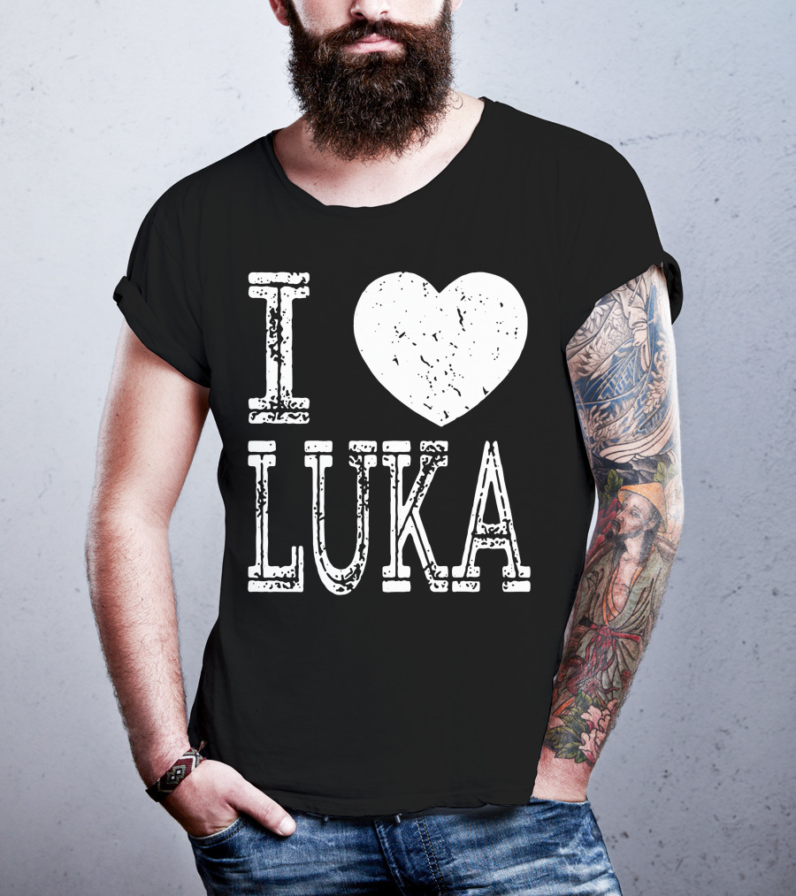 I Love Luka Basketball NFL T-Shirt