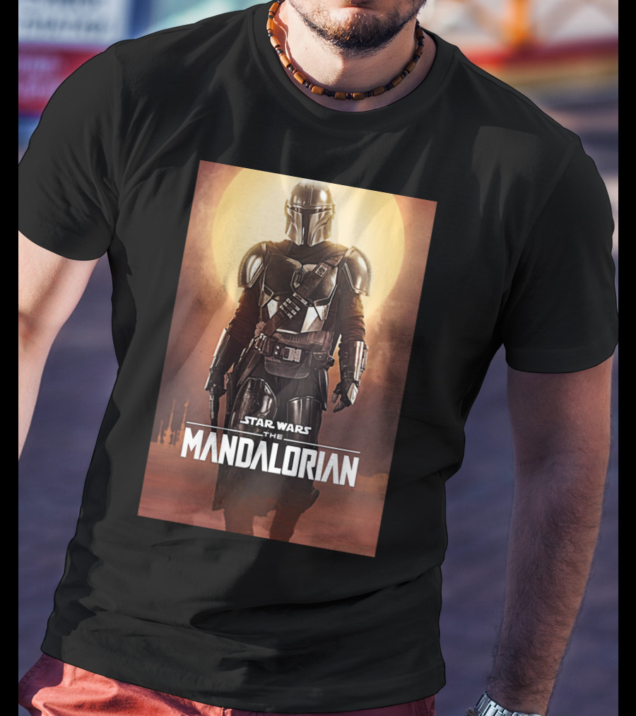 Star Wars The Mandalorian Bounty Hunter T-Shirt