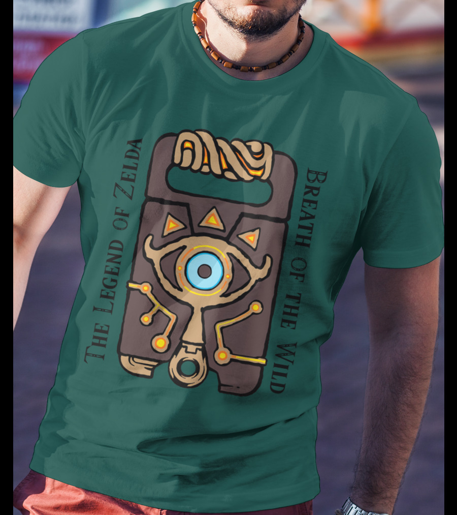 The Legend Of Zelda Breath Of The Wild Sheikah Slate Eye T-Shirt