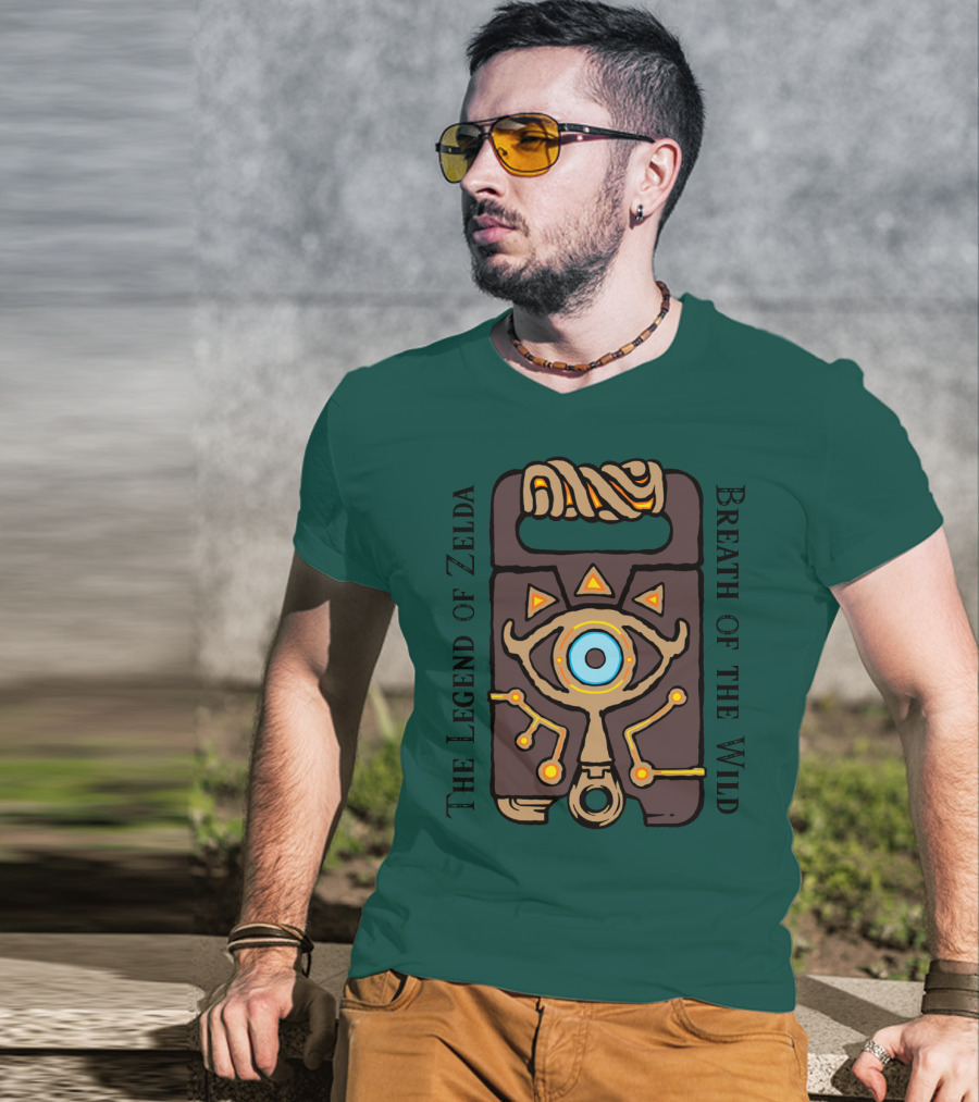 The Legend Of Zelda Breath Of The Wild Sheikah Slate Eye T-Shirt