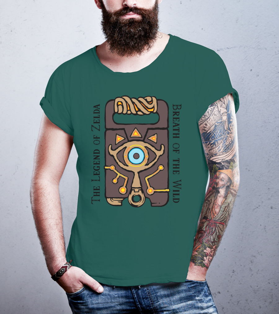 The Legend Of Zelda Breath Of The Wild Sheikah Slate Eye T-Shirt