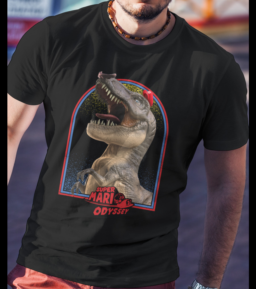 Super Mario Odyssey Dinosaur Adventure T-Shirt