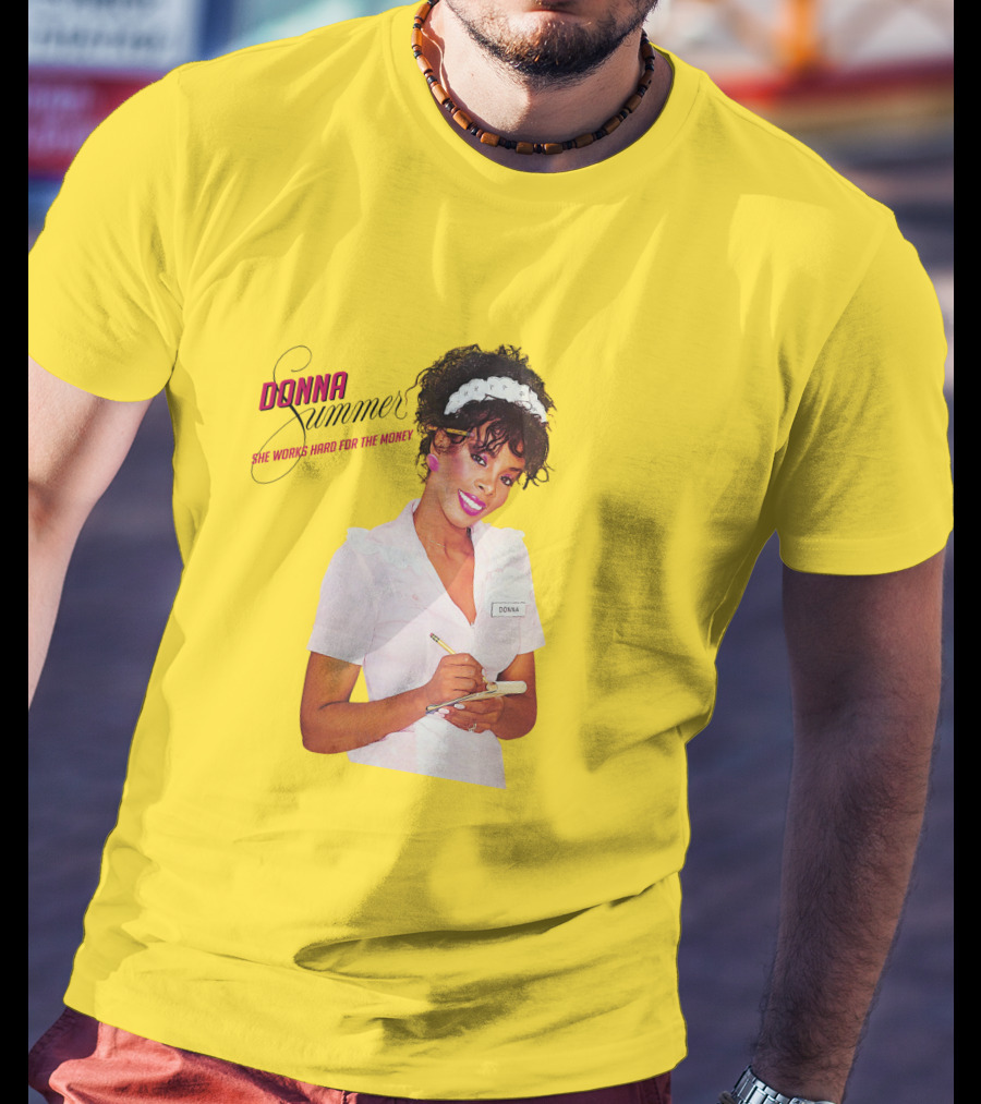 Donna Summer She Works Hard For The Money T-Shirt