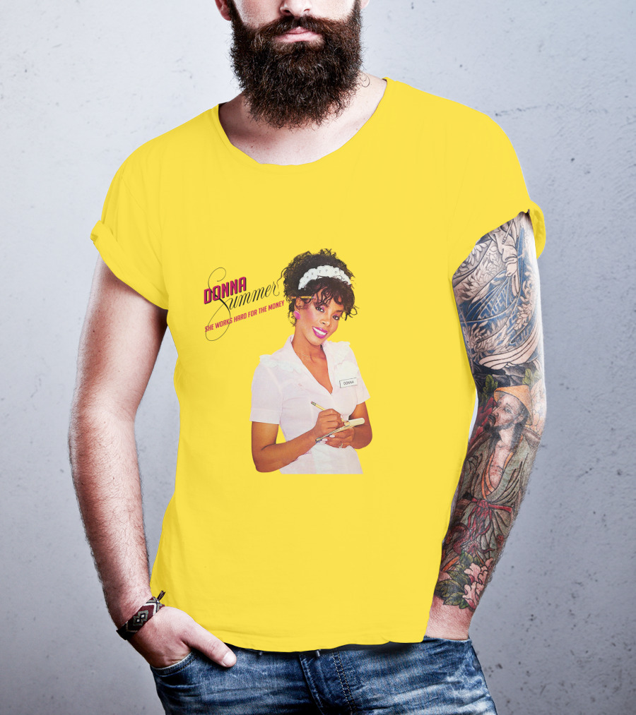 Donna Summer She Works Hard For The Money T-Shirt