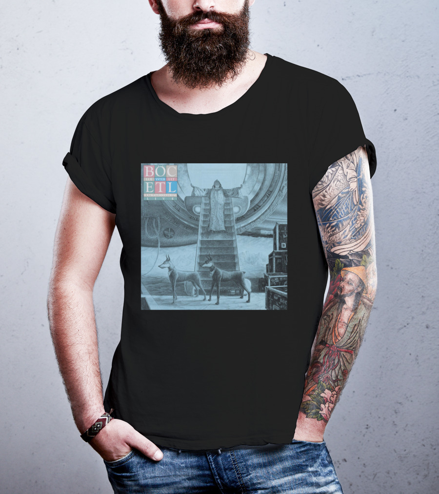 BOC Extraterrestrial Live Blue Öyster Cult ETL Retro T-Shirt