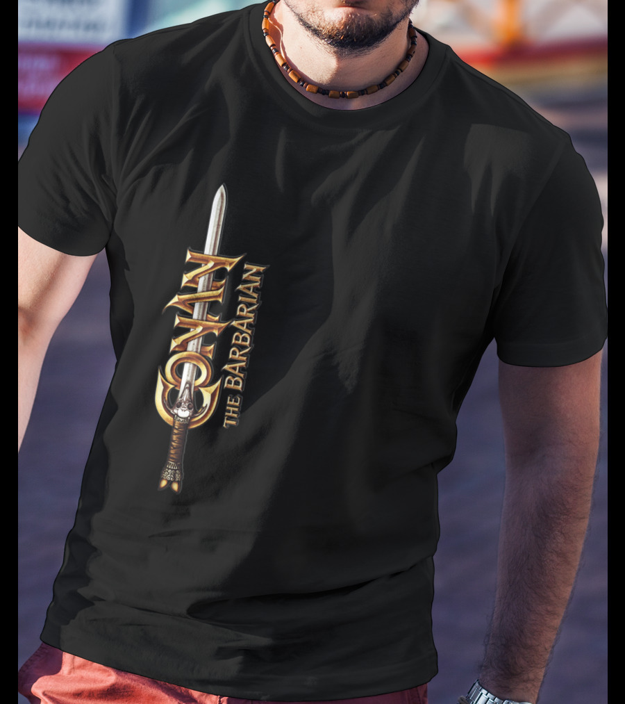 Conan The Barbarian Sword Logo CB 036 T-Shirt