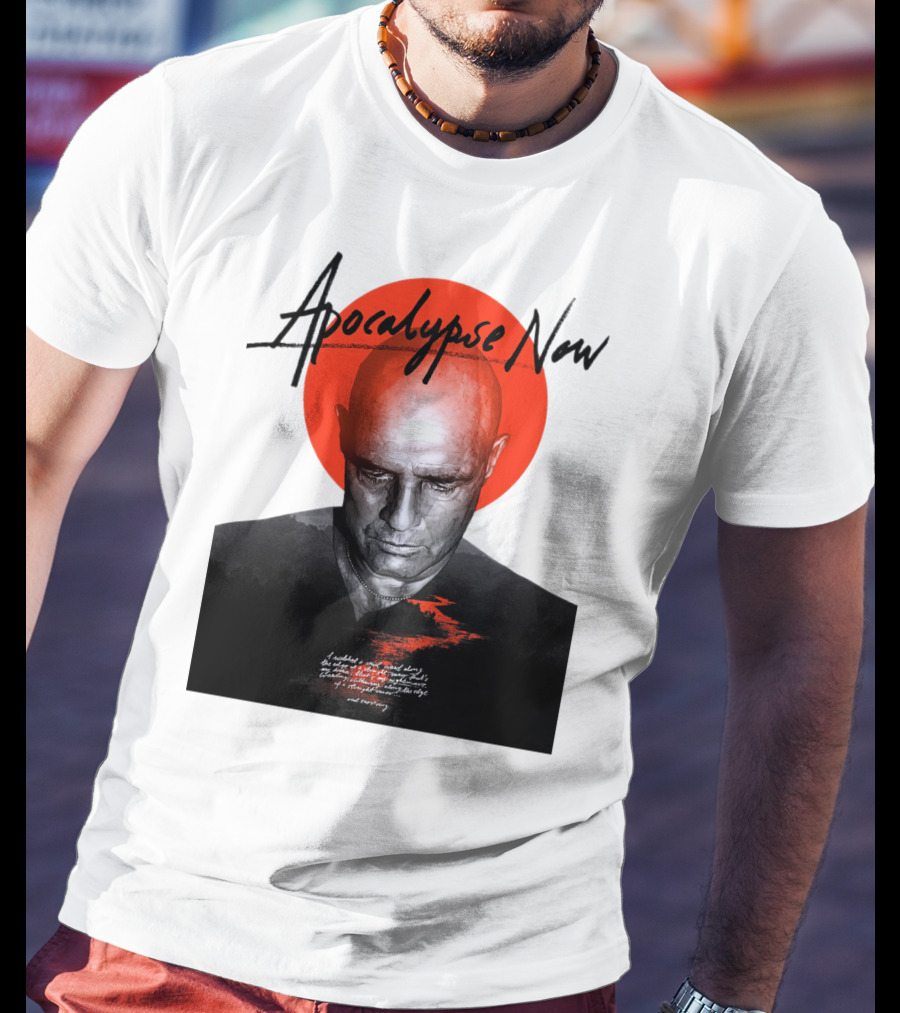 Apocalypse Now Bald Head Red Sun Reflection 08 T-Shirt
