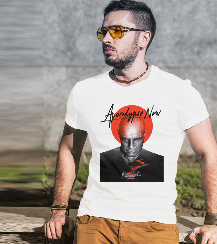 Apocalypse Now Bald Head Red Sun Reflection 08 T-Shirt