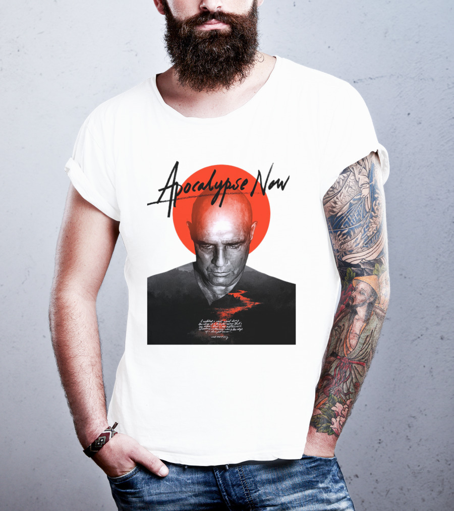 Apocalypse Now Bald Head Red Sun Reflection 08 T-Shirt