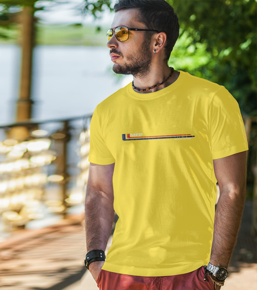 19 MFP Interceptor Yellow And Blue T-Shirt