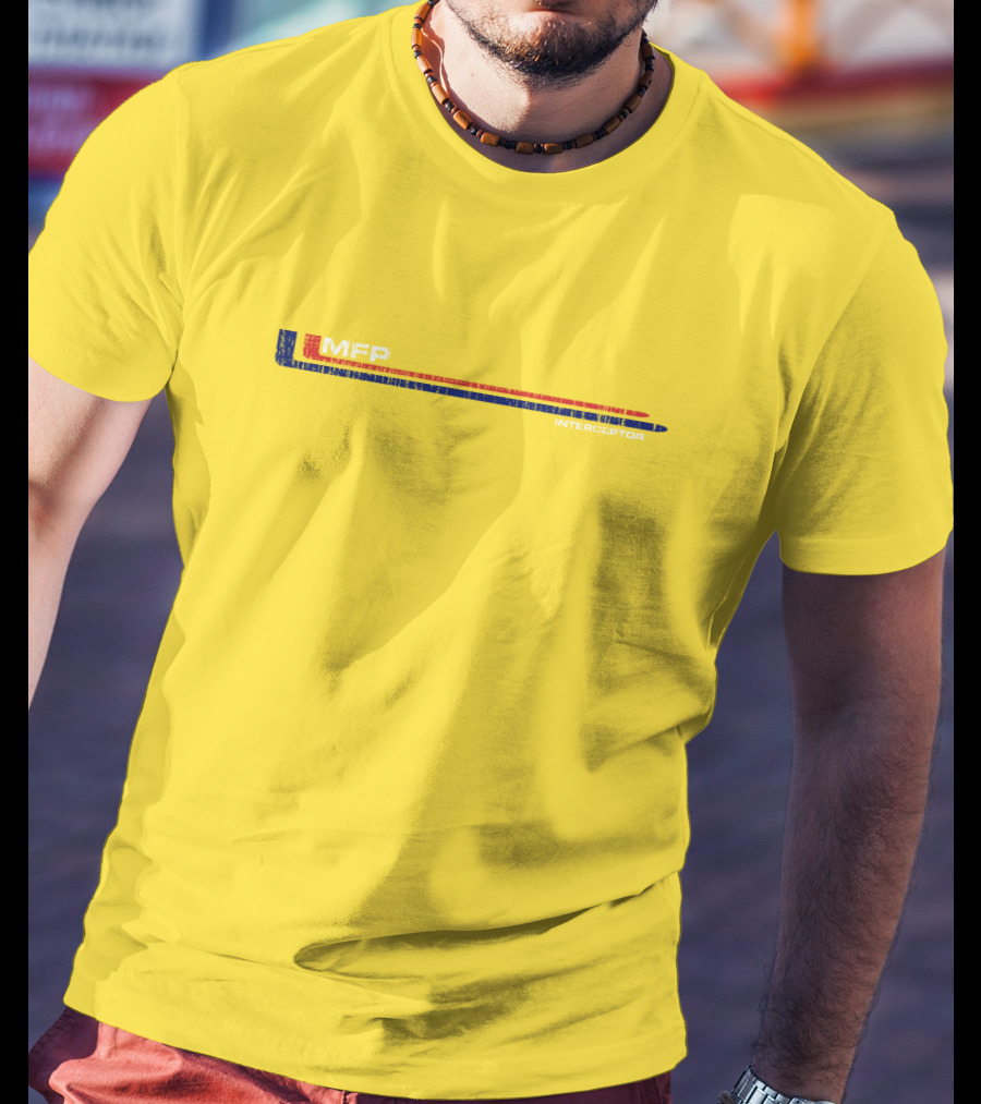 19 MFP Interceptor Yellow And Blue T-Shirt