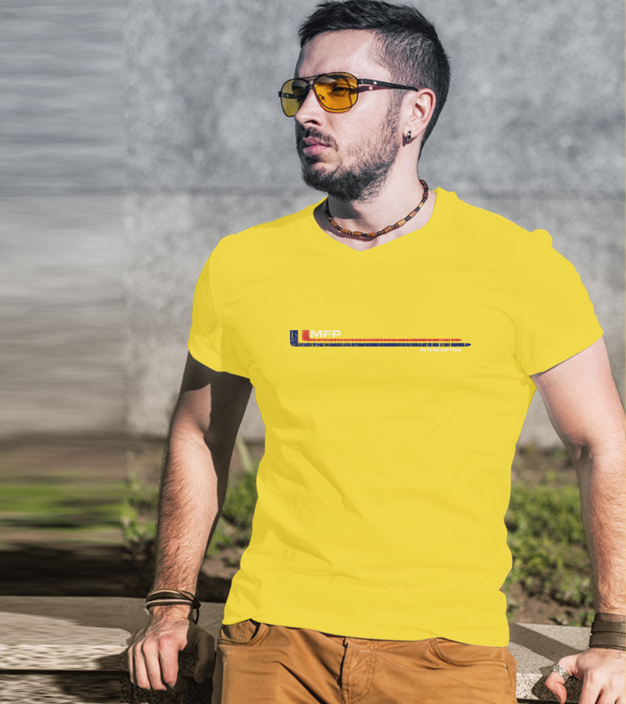 19 MFP Interceptor Yellow And Blue T-Shirt