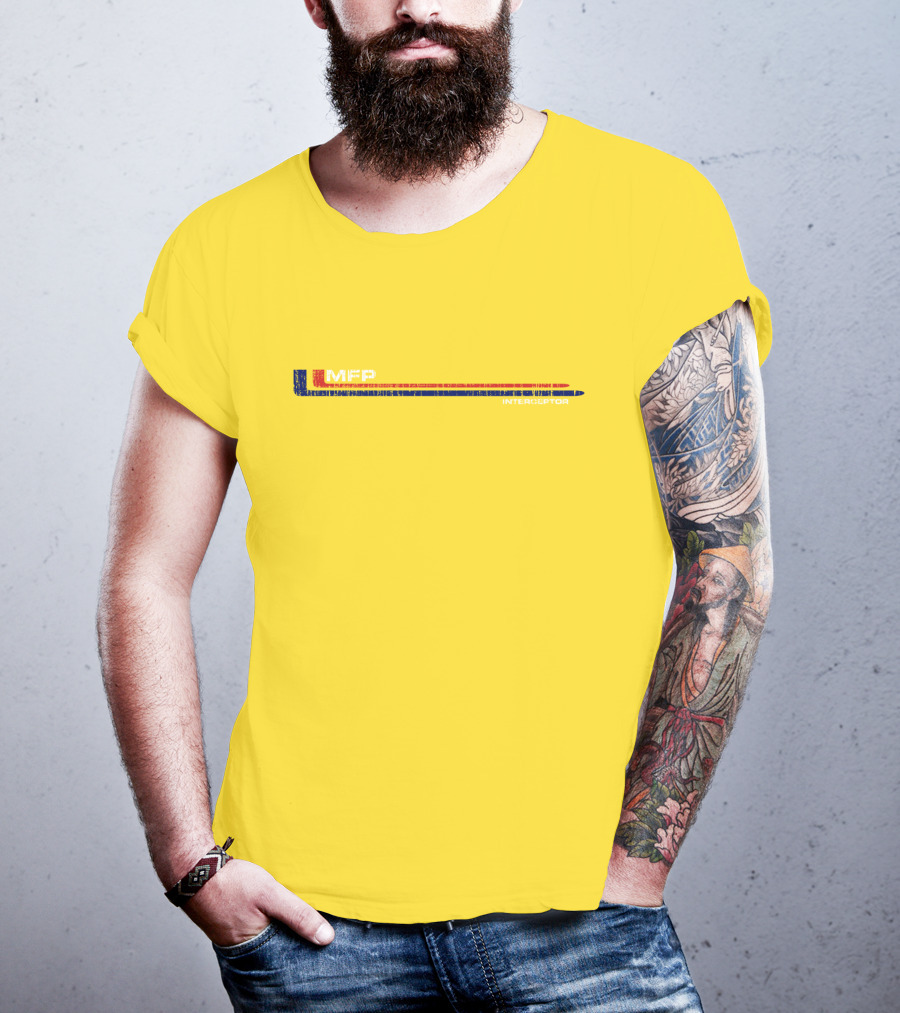 19 MFP Interceptor Yellow And Blue T-Shirt