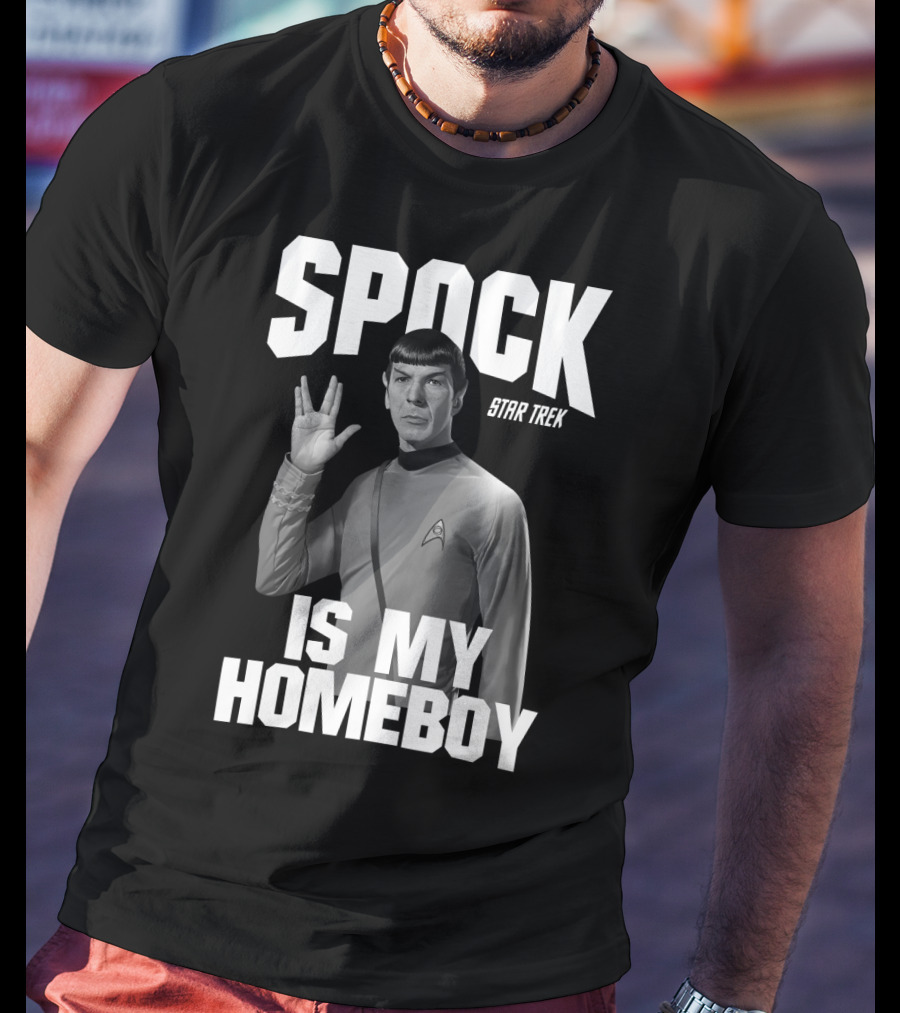 Spock Star Trek Is My Homeboy T-Shirt