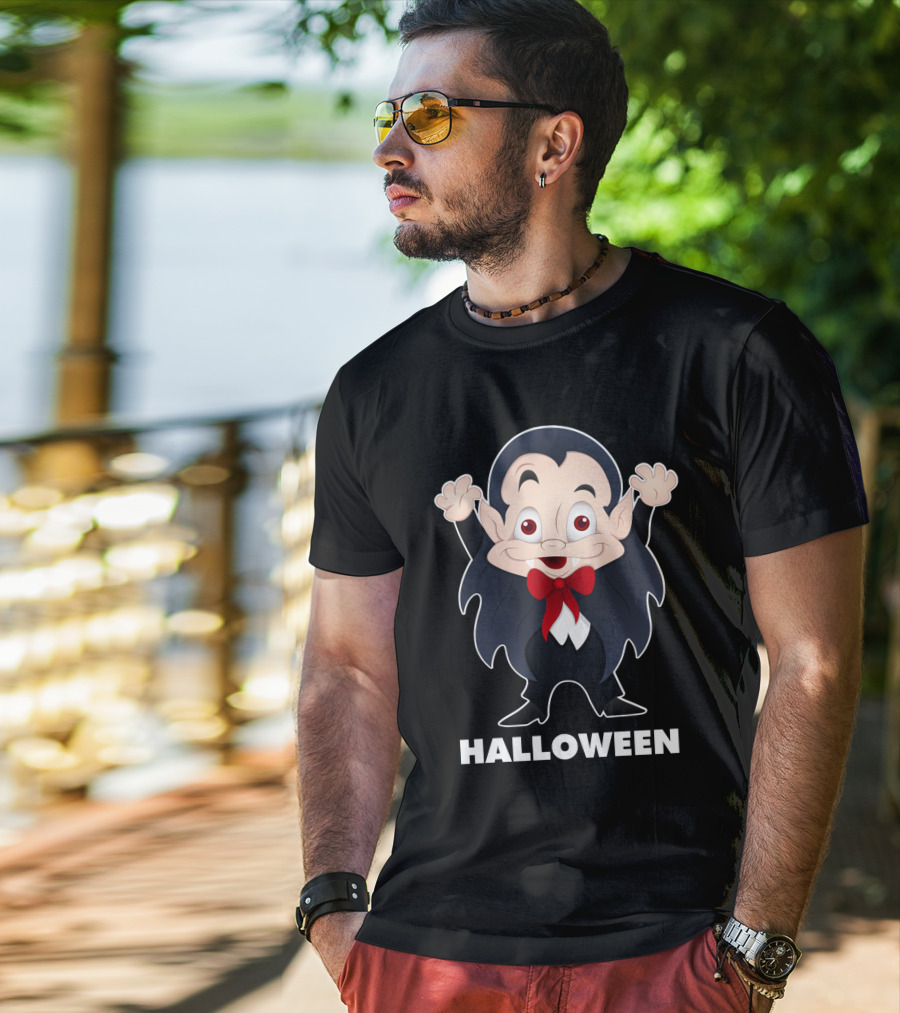 Halloween Vampire Costume Theme Character T-Shirt