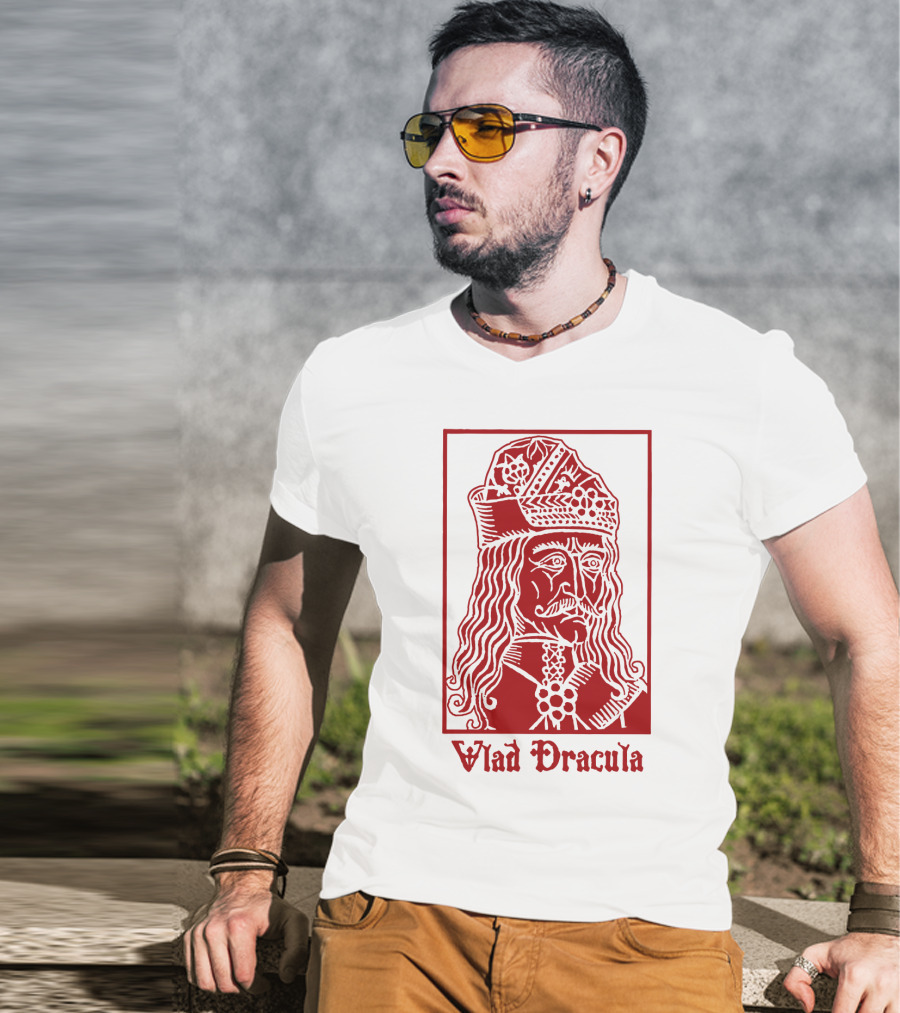Vlad Dracula Vampire Icon Gothic T-Shirt