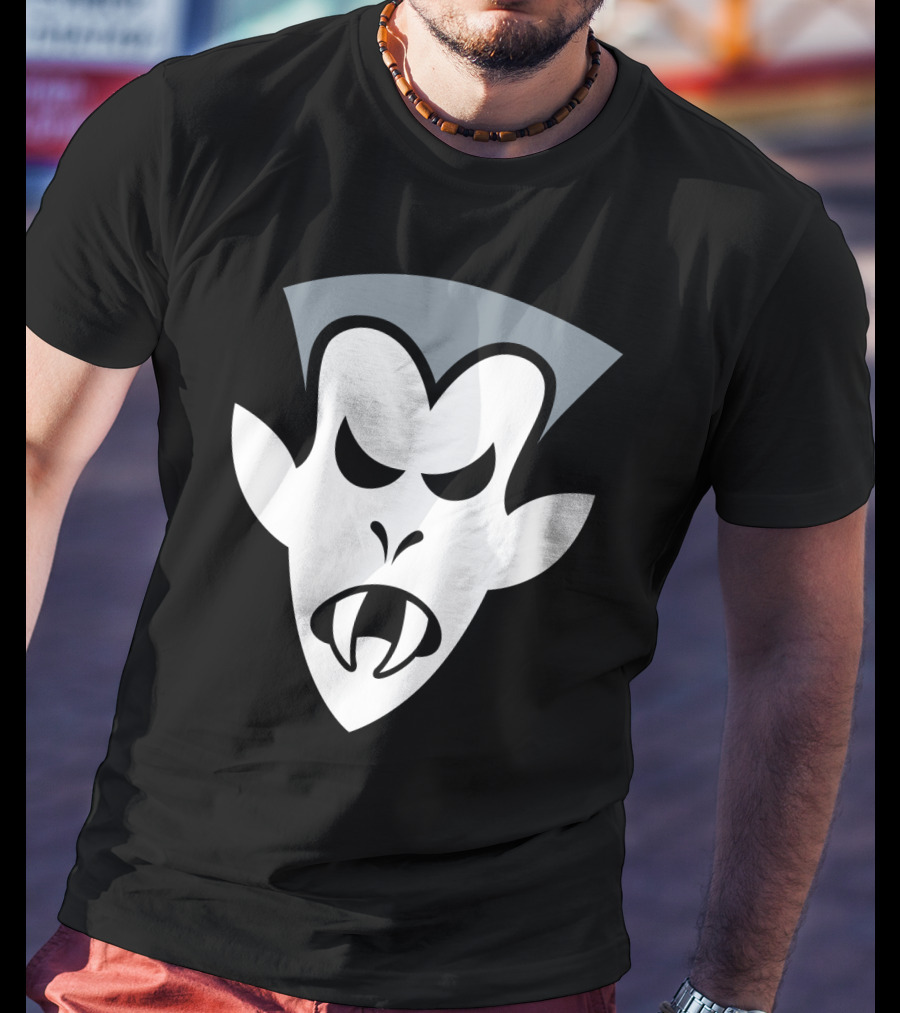 Halloween Angry Vampire Face T-Shirt