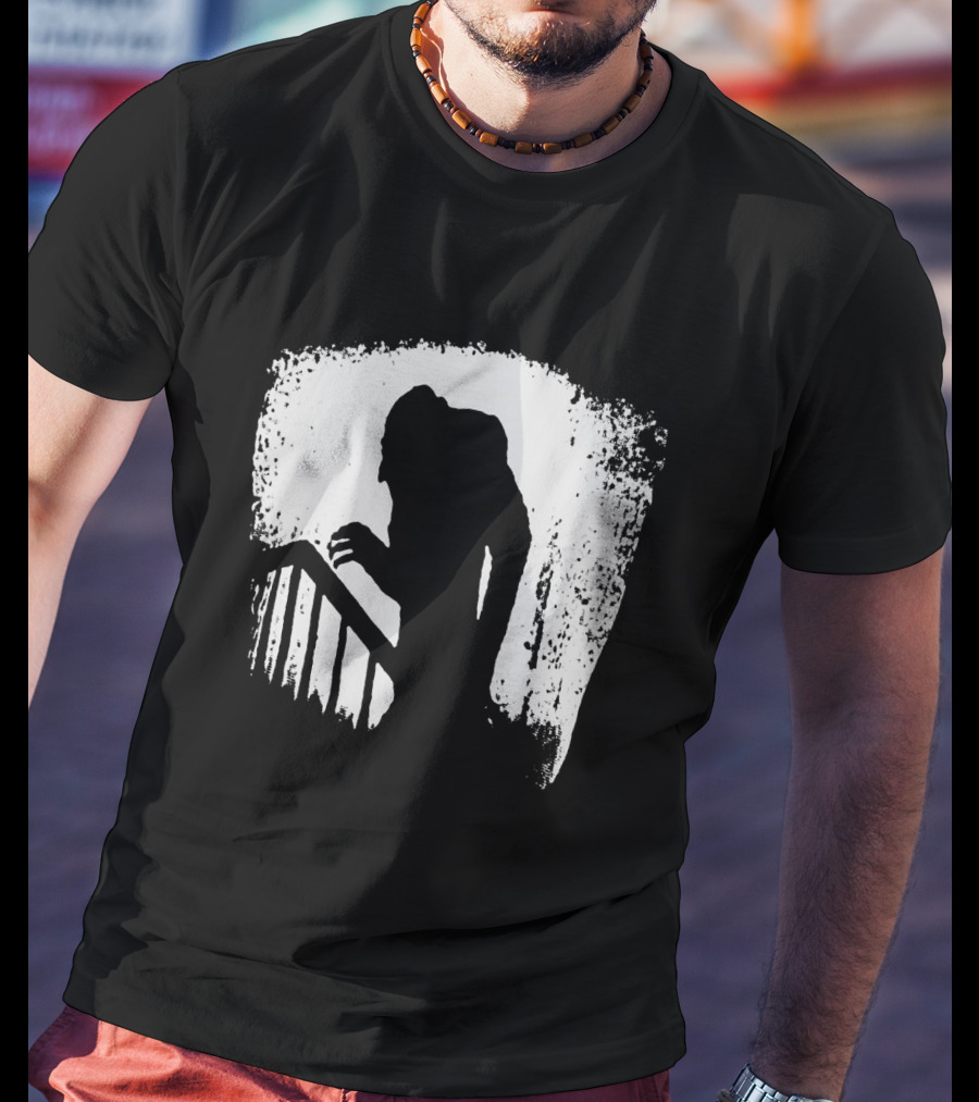 Nosferatu Vintage Horror Silhouette Icon Classic T-Shirt