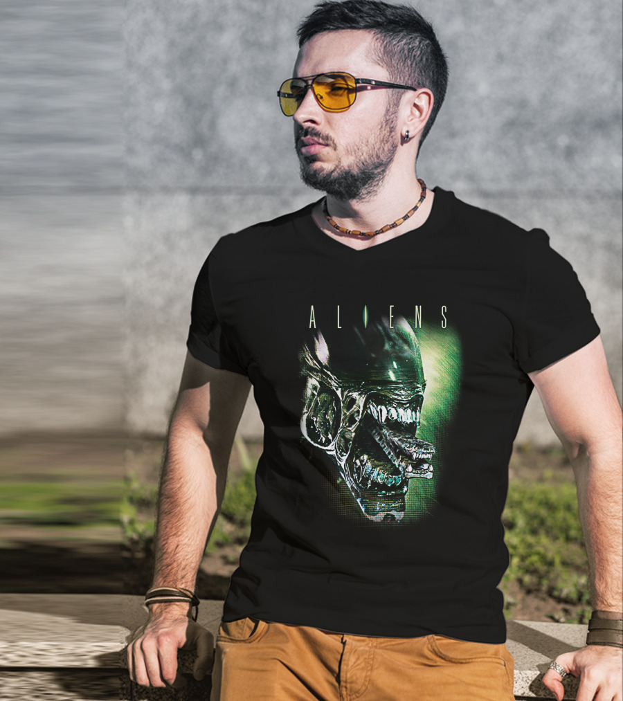 Aliens Xenomorph Head T-Shirt