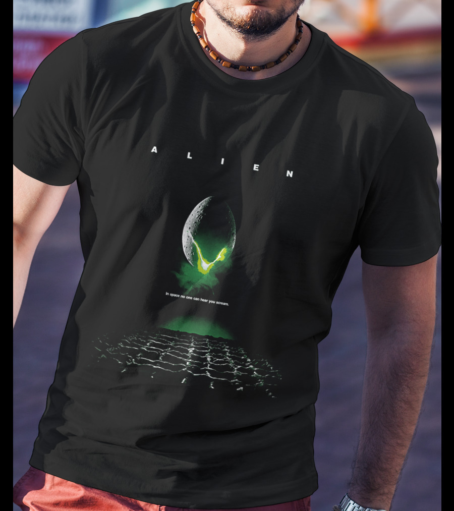 Alien 1979 In Space No One Can Hear You Scream T-Shirt