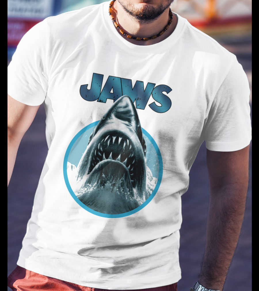 JAWS Shark Iconic Movie T-Shirt