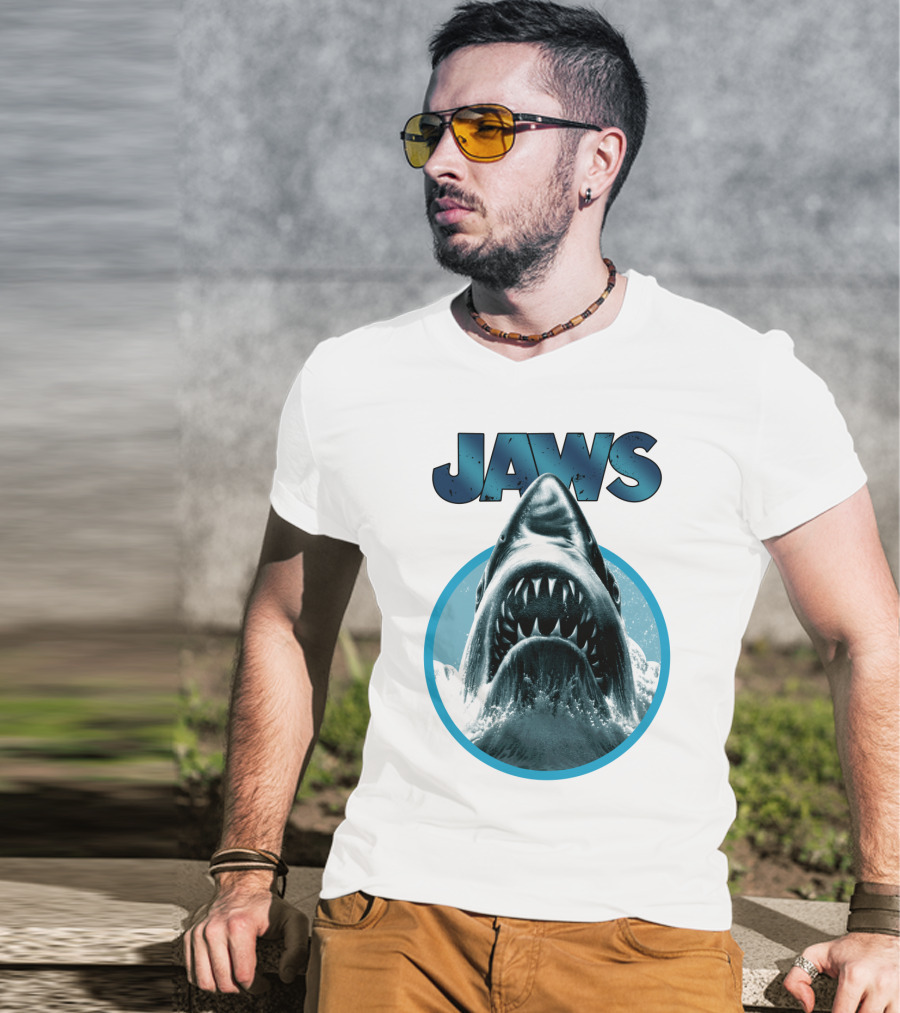 JAWS Shark Iconic Movie T-Shirt