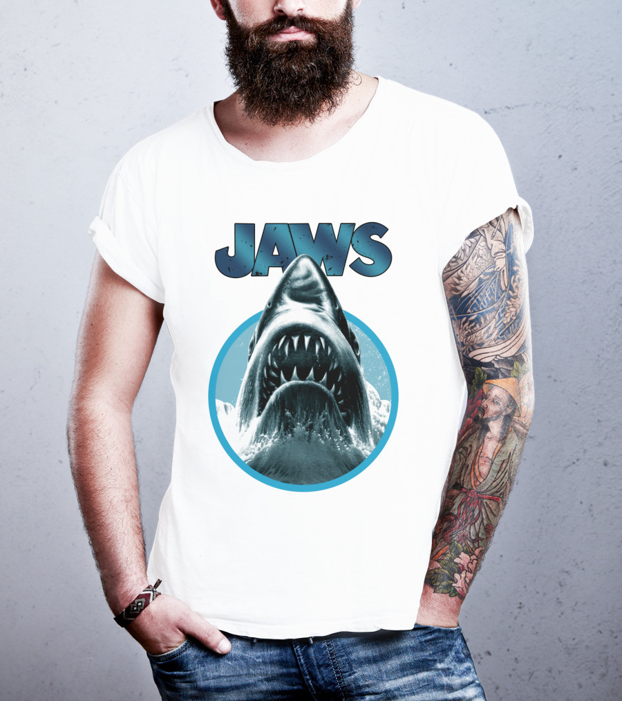JAWS Shark Iconic Movie T-Shirt