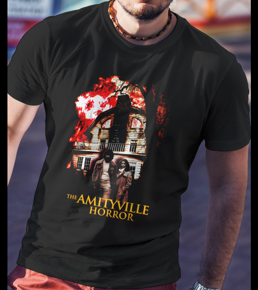 The Amityville Horror 1979 Haunted House Iconic Scene T-Shirt