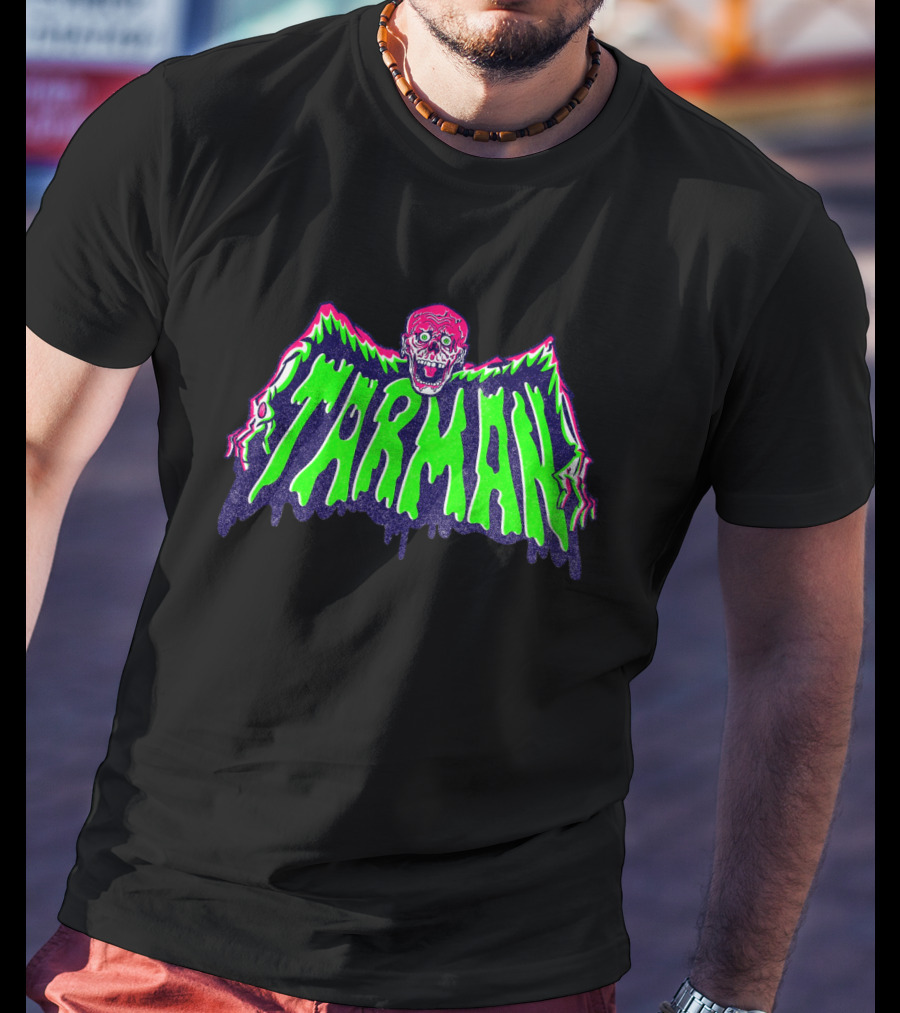 Tarman The Return Of The Living Dead Dripping Neon Horror T-Shirt