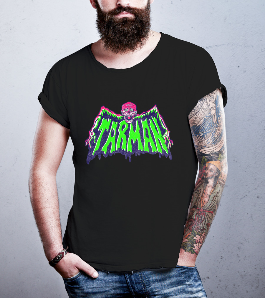 Tarman The Return Of The Living Dead Dripping Neon Horror T-Shirt