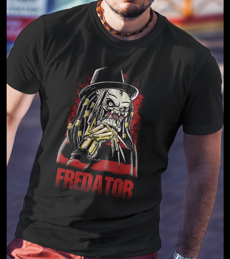 Freddy Krueger Predator Mashup FREDATOR T-Shirt