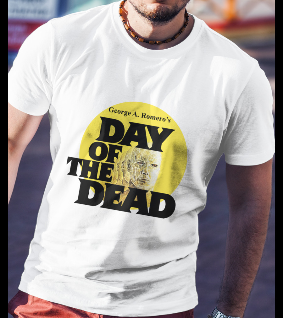 George A. Romero's Day Of The Dead Zombie Horror Movie T-Shirt