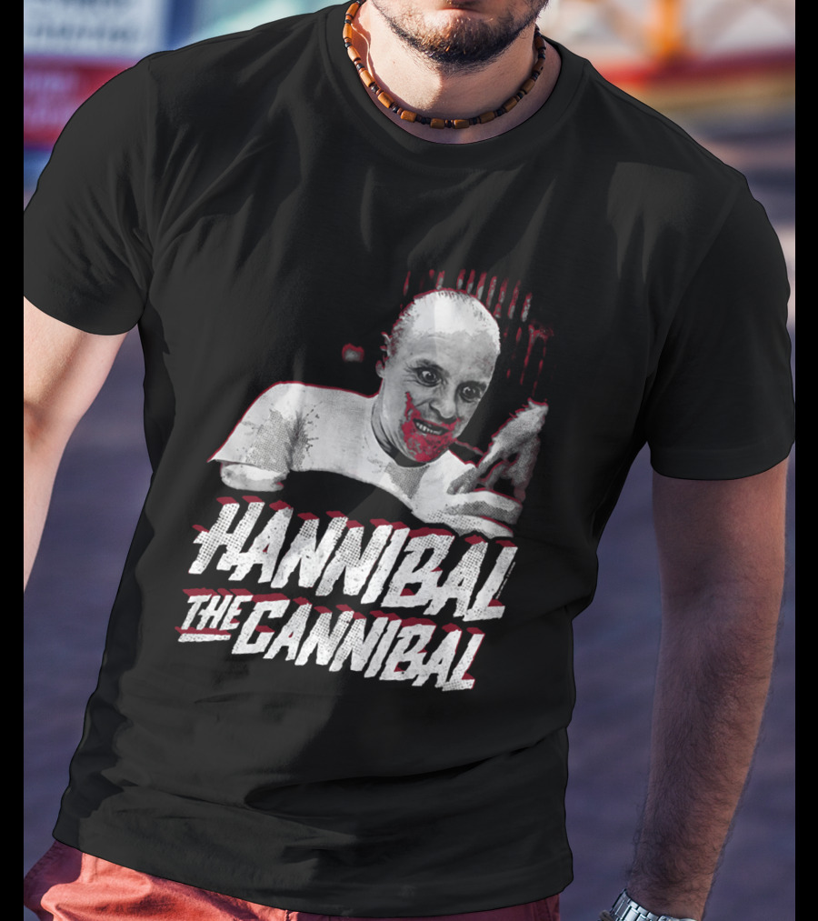Hannibal The Cannibal Silence Of The Lambs Horror T-Shirt