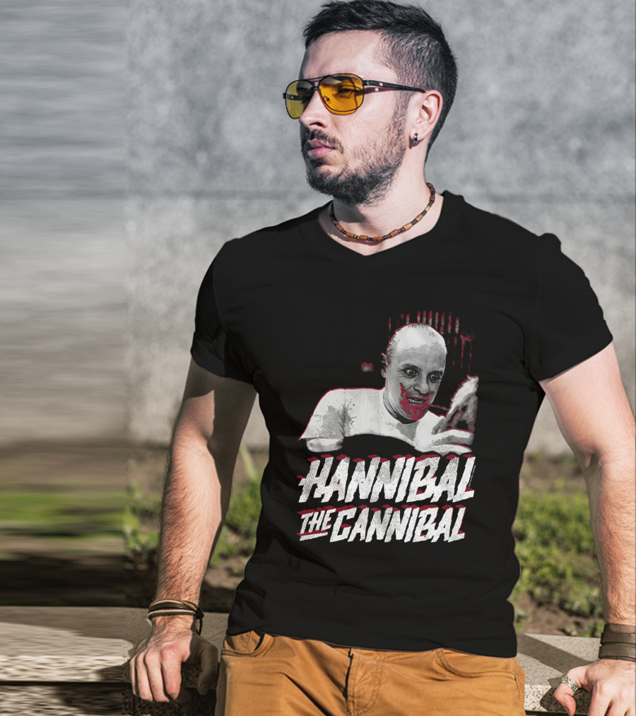 Hannibal The Cannibal Silence Of The Lambs Horror T-Shirt