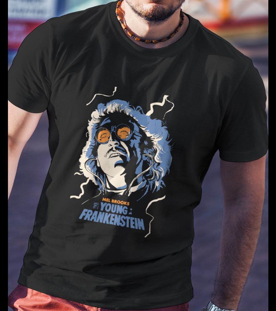 Mel Brooks Young Frankenstein Electric Shock T-Shirt