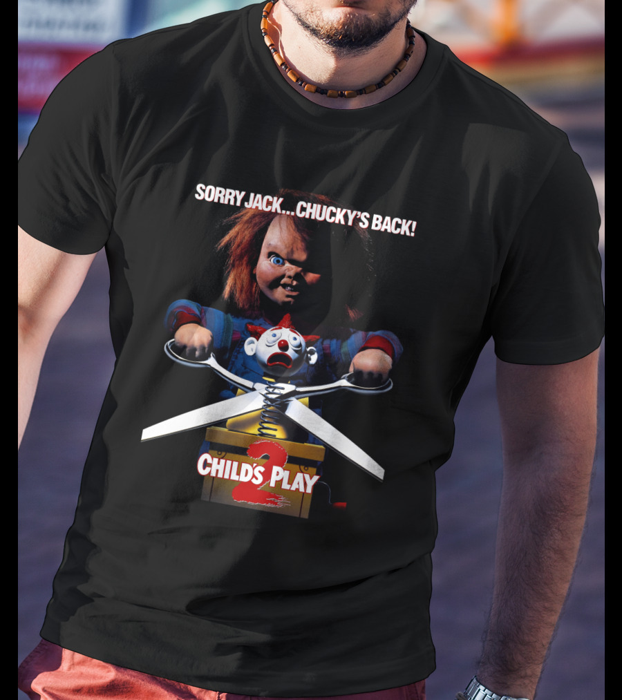 Sorry Jack Chucky's Back Child's Play 2 T-Shirt