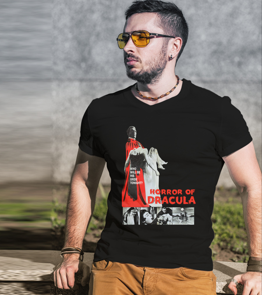 Horror Of Dracula Who Will Be His Bride Tonight T-Shirt