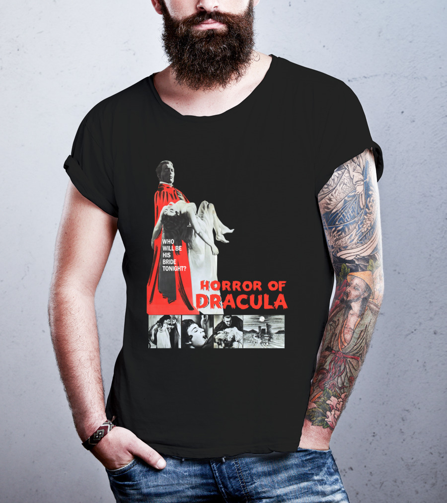 Horror Of Dracula Who Will Be His Bride Tonight T-Shirt
