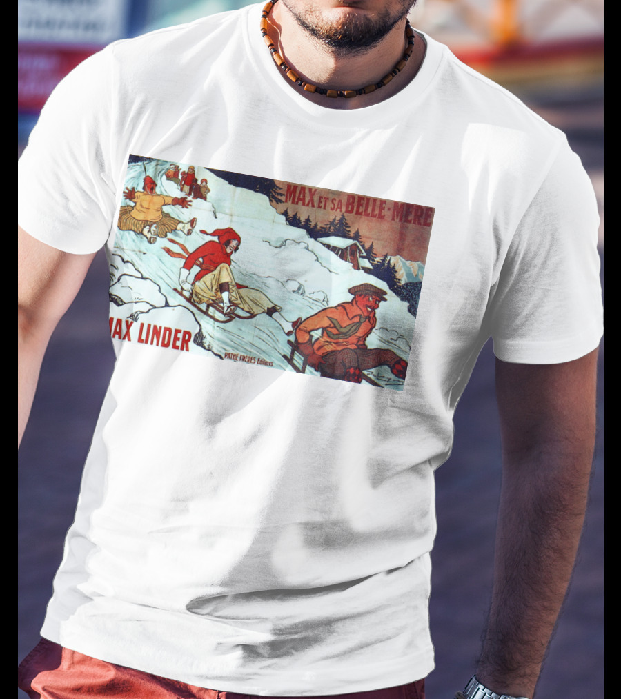 Max Et Sa Belle-Mère Max Linder Pathé Frères 1911 T-Shirt