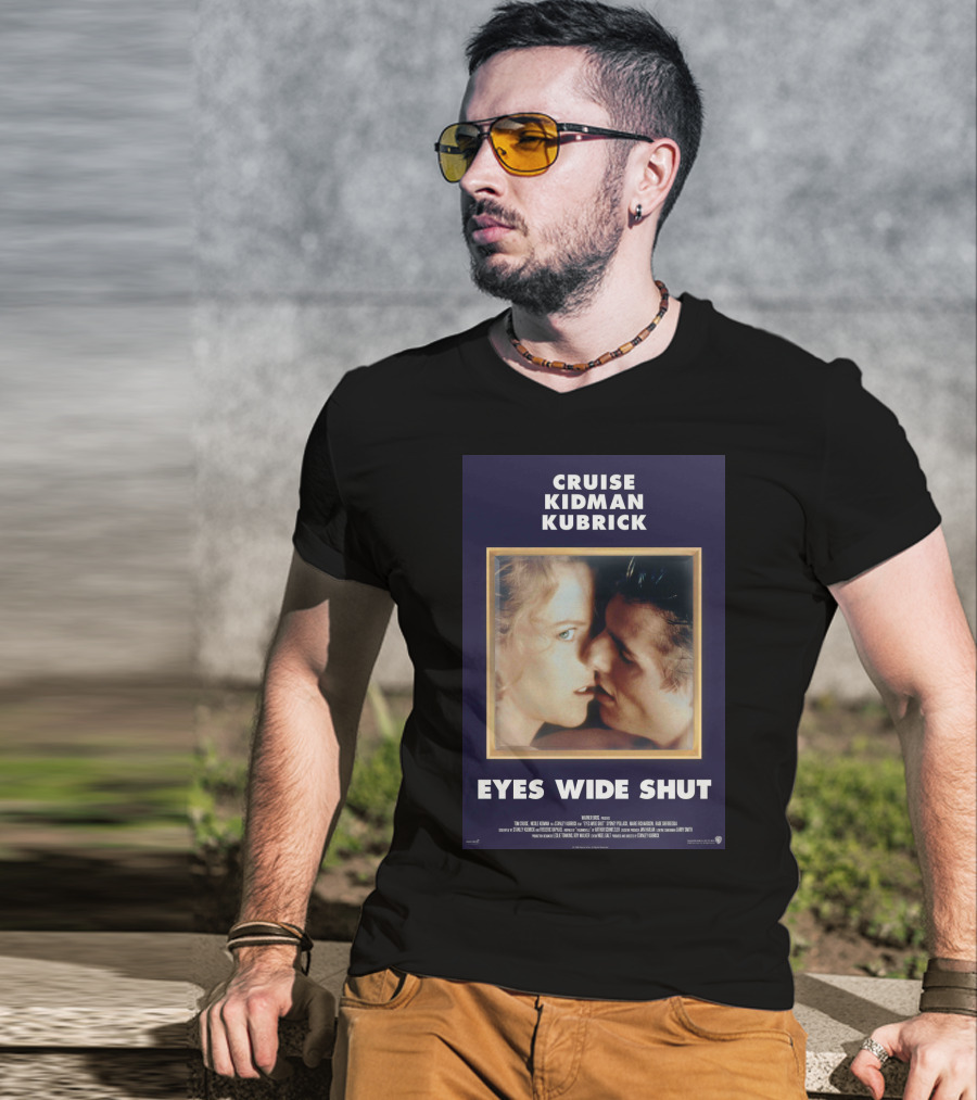 Cruise Kidman Kubrick Eyes Wide Shut 1999 Film T-Shirt