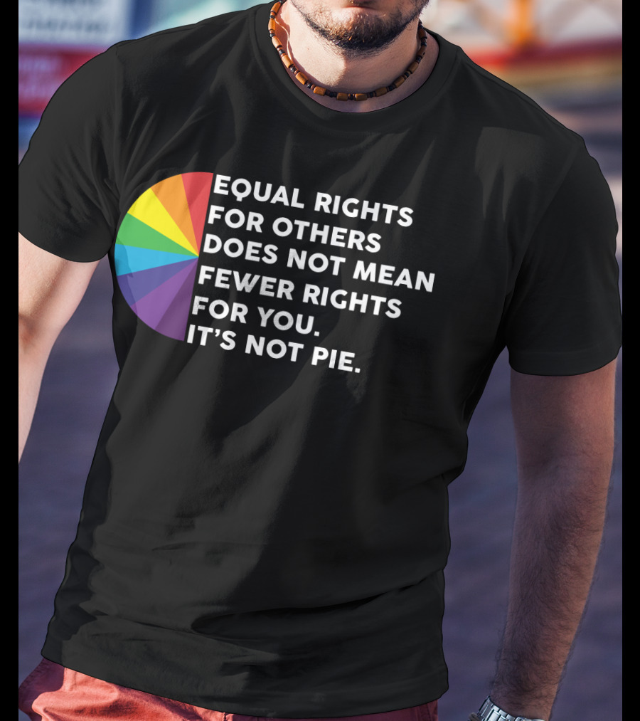Equal Rights For Others Does Not Mean Fewer Rights For You It's Not Pie T-Shirt