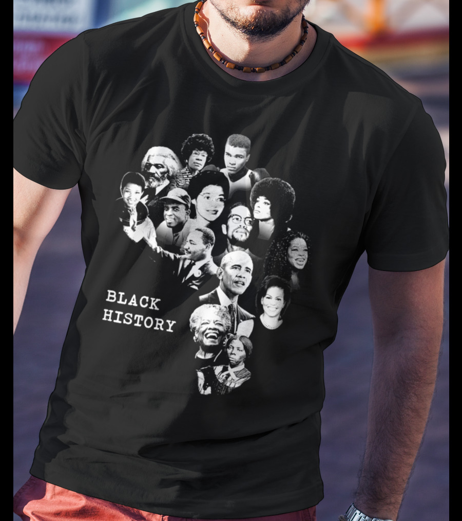 Black History Icons And Influential Figures T-Shirt