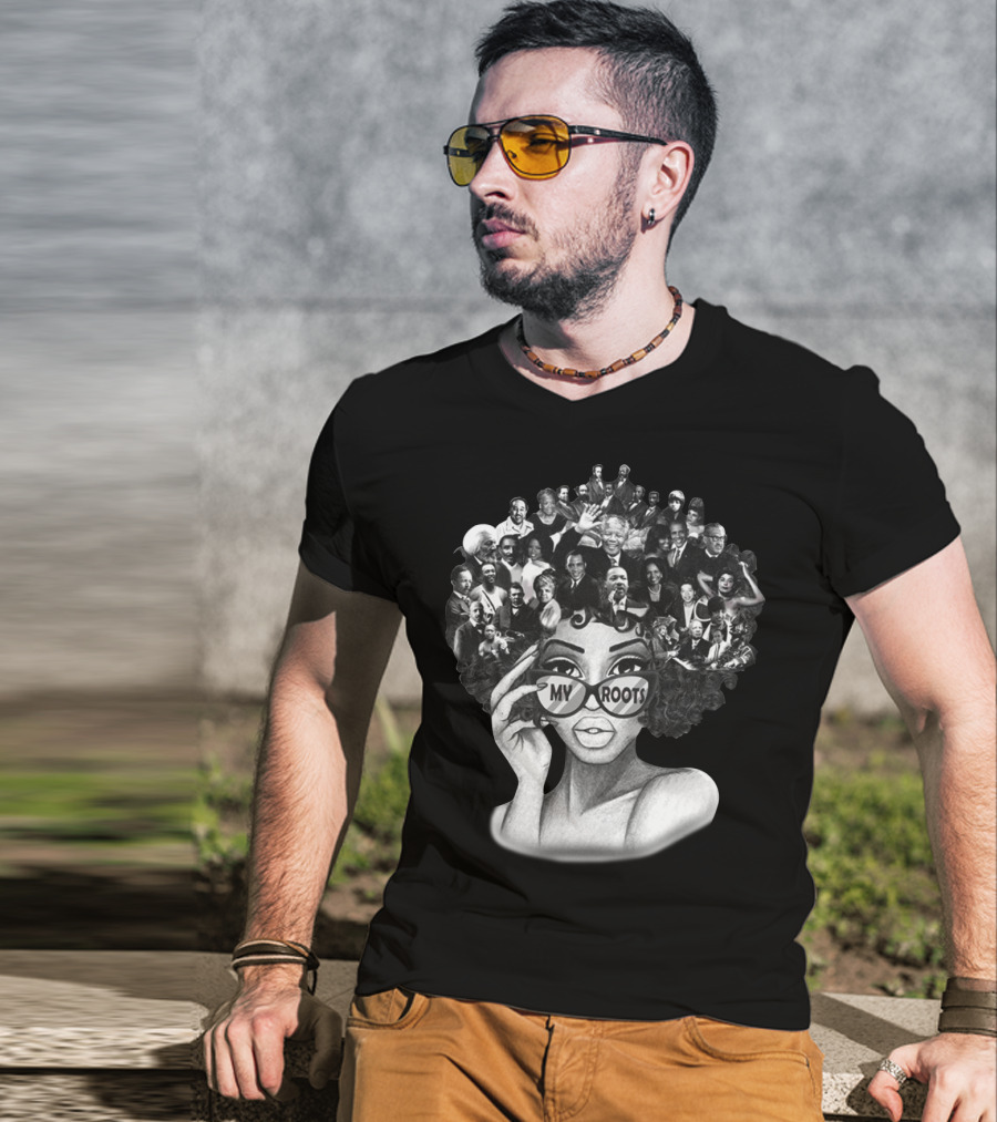 My Roots Influential Icons Collage T-Shirt