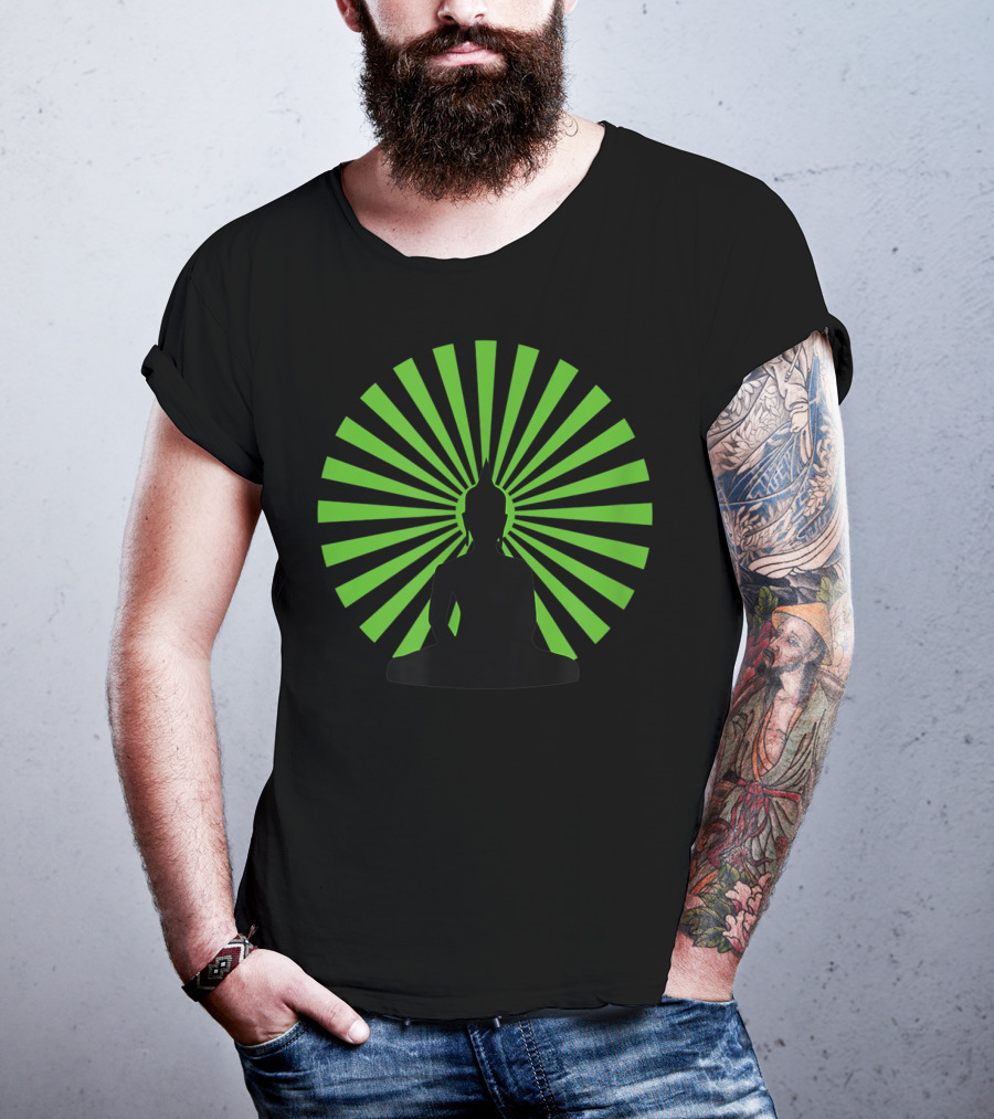 Buddha Mindful Peace Shiva Yoga Shanti T-Shirt