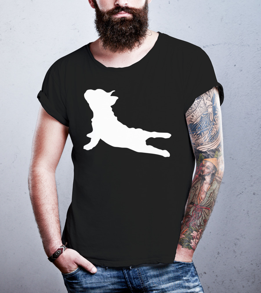 French Bulldog Yoga Pose T-Shirt