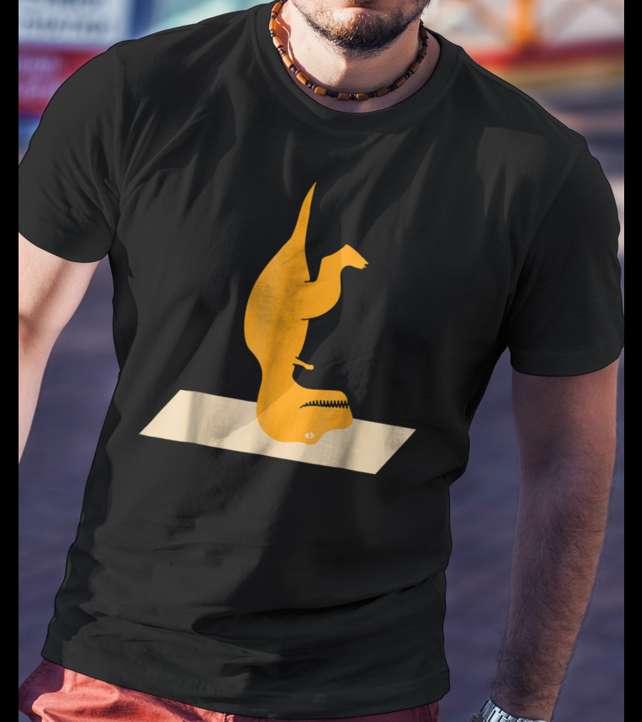 Sirsasana Rex Funny Yoga Dinosaur Lovers T-Shirt