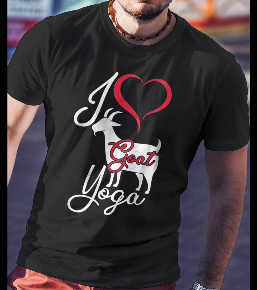 I Love Goat Yoga T-Shirt